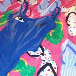 One piece bathing suit. Size 3-5